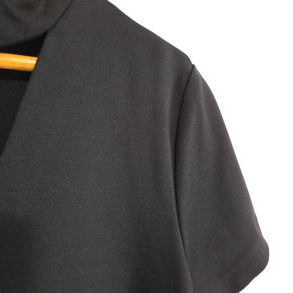 EUC SANCTUARY LITTLE BLACK DRESS V NECK WITH CHOKER SIZE LARGE - Picture 7 of 13